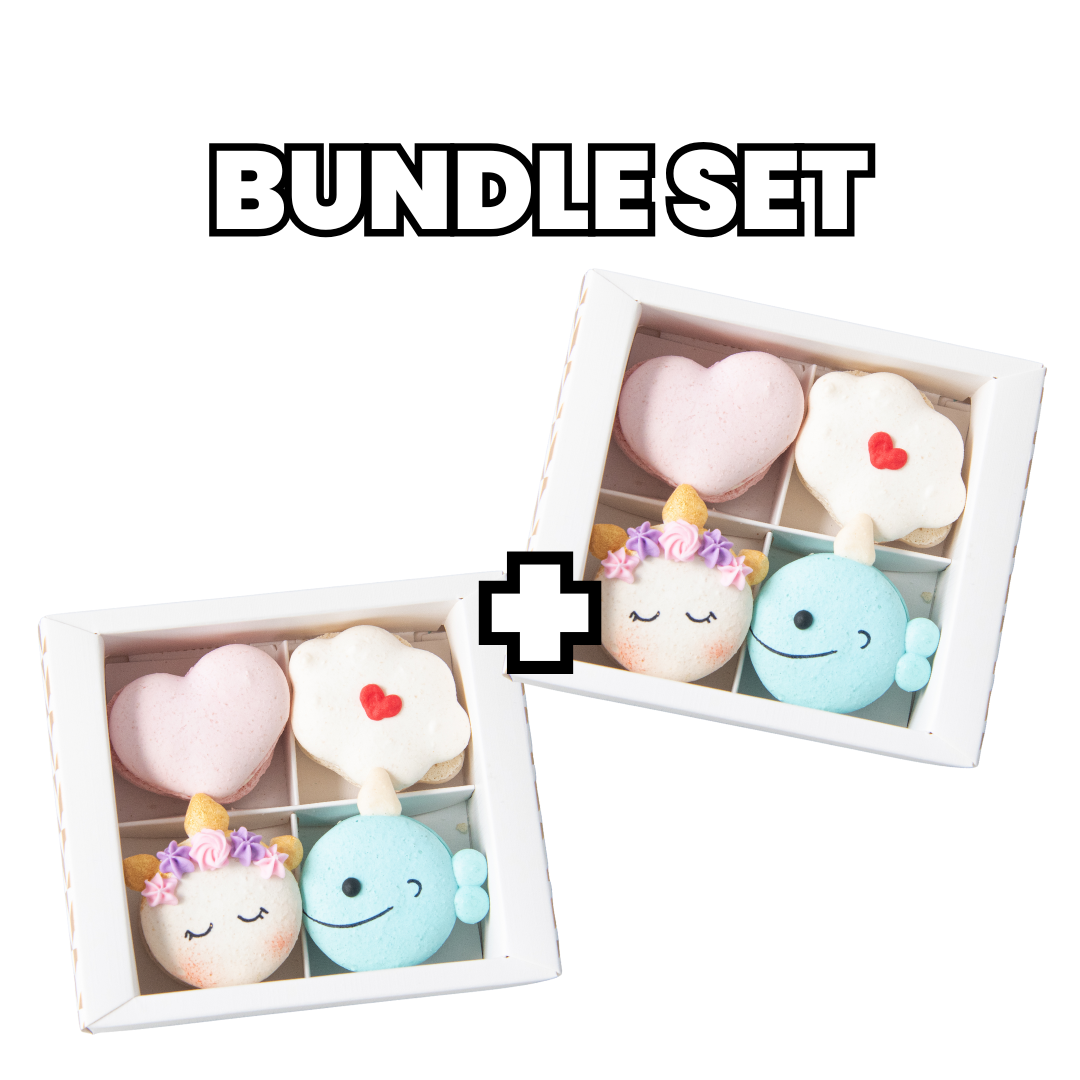 🔥8.8 SALE🔥| Bundle Set | 4pcs Unicorn Macaron bundle of 2 | NOW FOR ONLY $22.80 ( U.P $50.00)