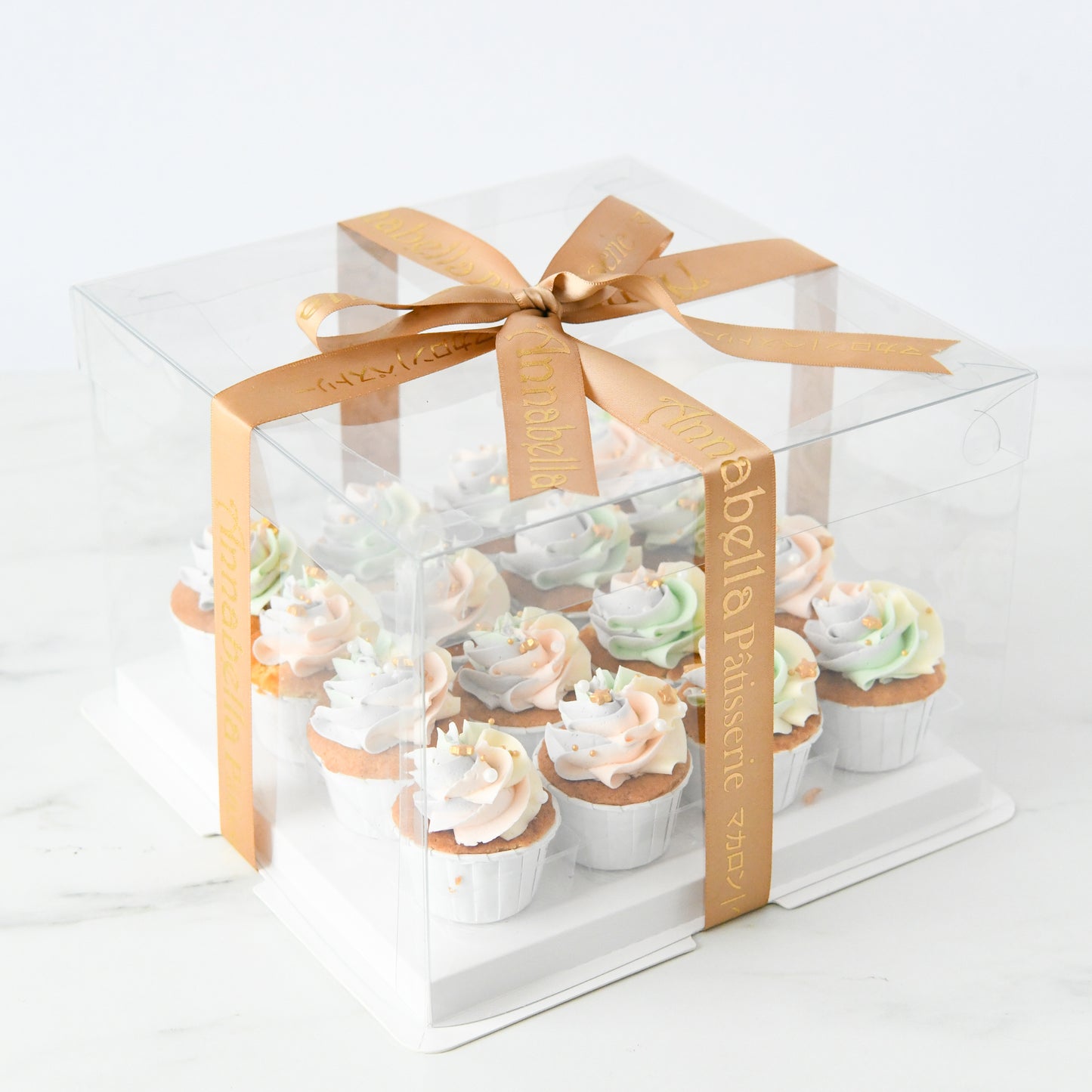 Rainbow Mini Cupcakes 16 pcs Set | U.P $68.80