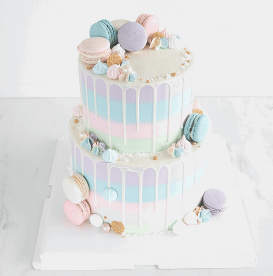 Customized Cake - Sweet Pastel
