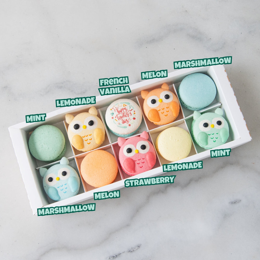 Happy Teacher's Day | 10in1 Wise Bites Macaron | $39.90 Nett