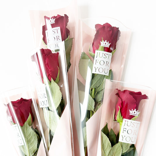 Single Stalk Red Rose | *Only Available for 13,14,15 Feb* From $9.90 Nett