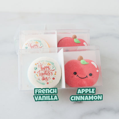 Happy Teacher's Day | 2in1 Apple Macaron | $8.80 Nett