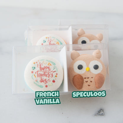Happy Teacher's Day | 2in1 Wise Owl Macaron | $8.80 Nett
