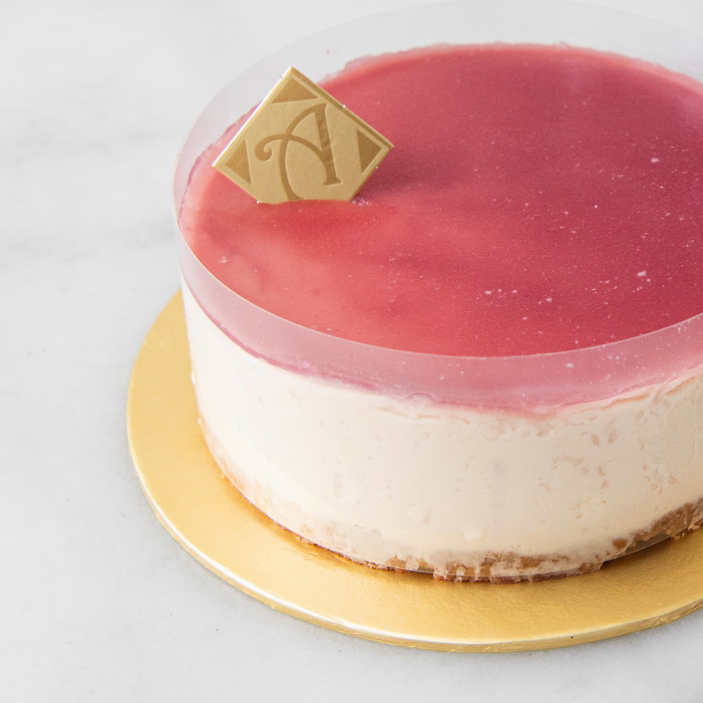 Lychee Rose Cheese Cake In Gift Box | $29.90 Nett