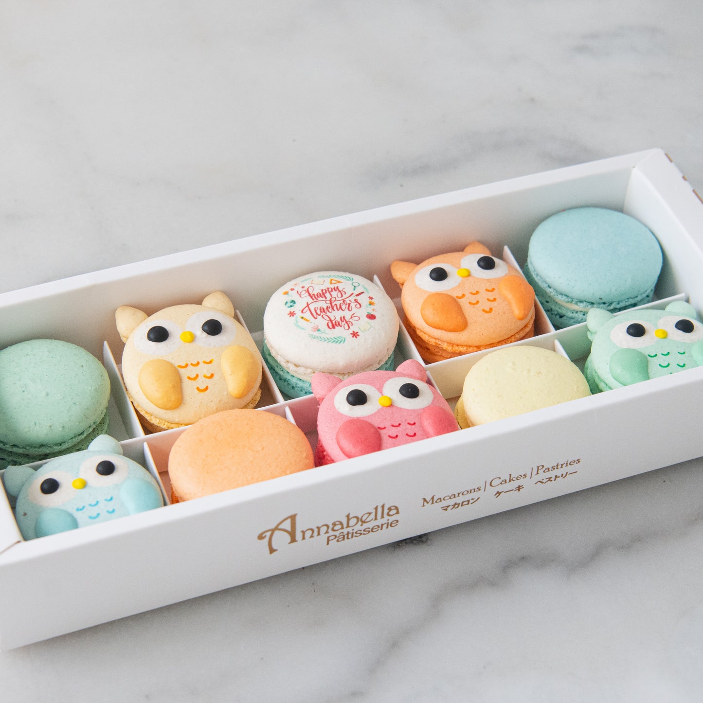 Happy Teacher's Day | 10in1 Wise Bites Macaron | $39.90 Nett
