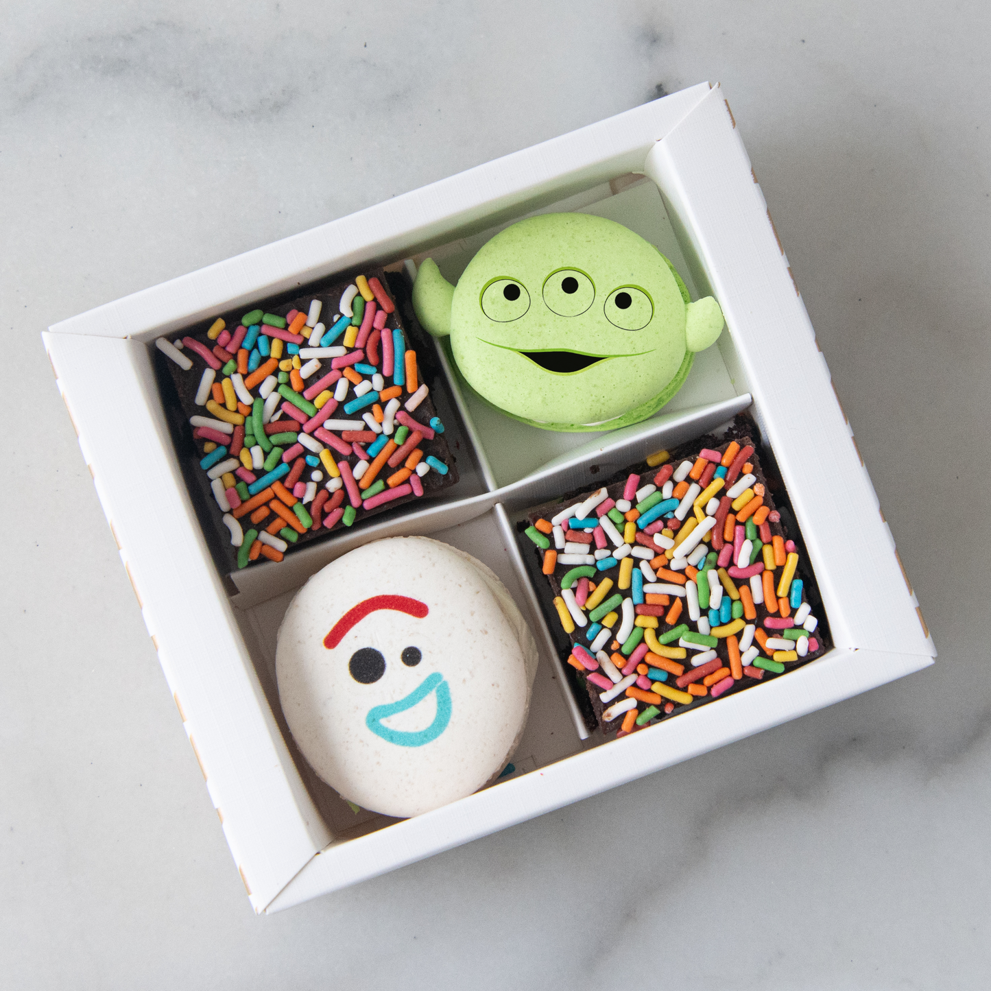 Disney Pixar Toy Story 4in1 Macaron Brownie | $12.80 Nett