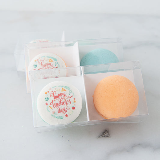 Happy Teacher's Day | 2in1 Assorted Teachers day Macaron | $7.80 Nett