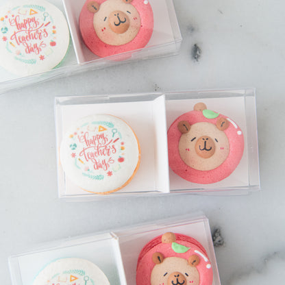 Happy Teacher's Day | 2in1 Teacher Capy Macaron | $8.80 Nett