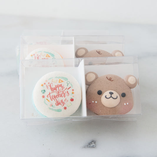 Happy Teacher's Day | 2in1 Male Bear Macaron | $8.80 Nett Only