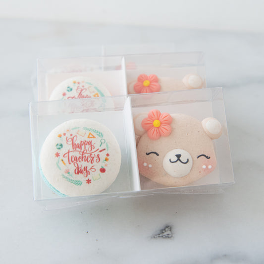 Happy Teacher's Day | 2in1 Female Bear Macaron | $8.80 Nett
