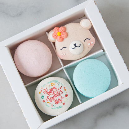 Happy Teacher's Day | 4in1 Female Bear Macaron | $13.80 Nett