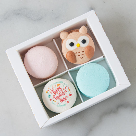 Happy Teacher's Day | 4in1 Wise Owl Macaron | $13.80 Nett Only