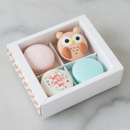 Happy Teacher's Day | 4in1 Wise Owl Macaron | $13.80 Nett Only