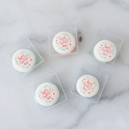 Happy Teacher's Day | Happy Teachers day 1pc macaron | $4.80 Nett