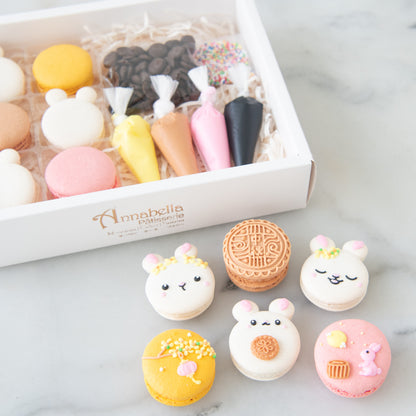 Happy Mid Autumn | DIY Bunny Macarons Set | $19.90 Nett only