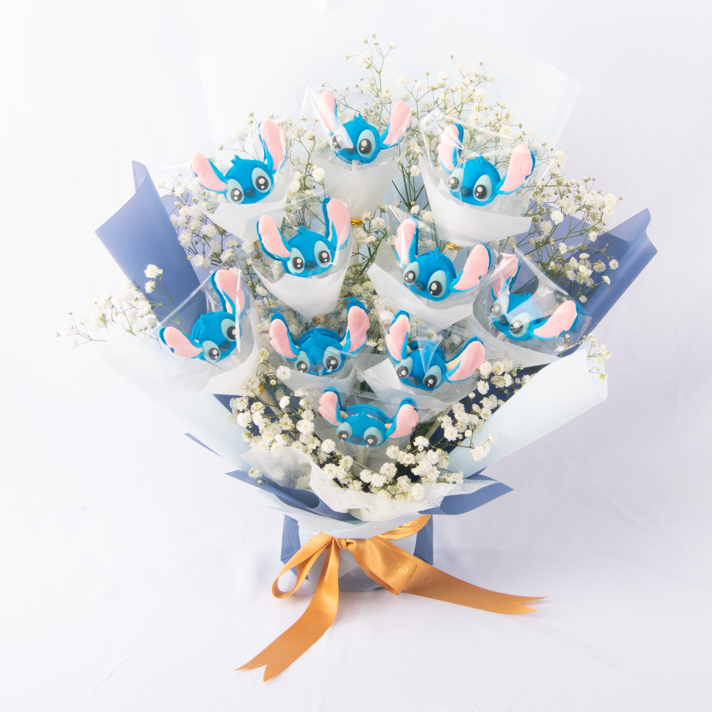 Disney Stitch Macaron Bouquet | $148 Nett