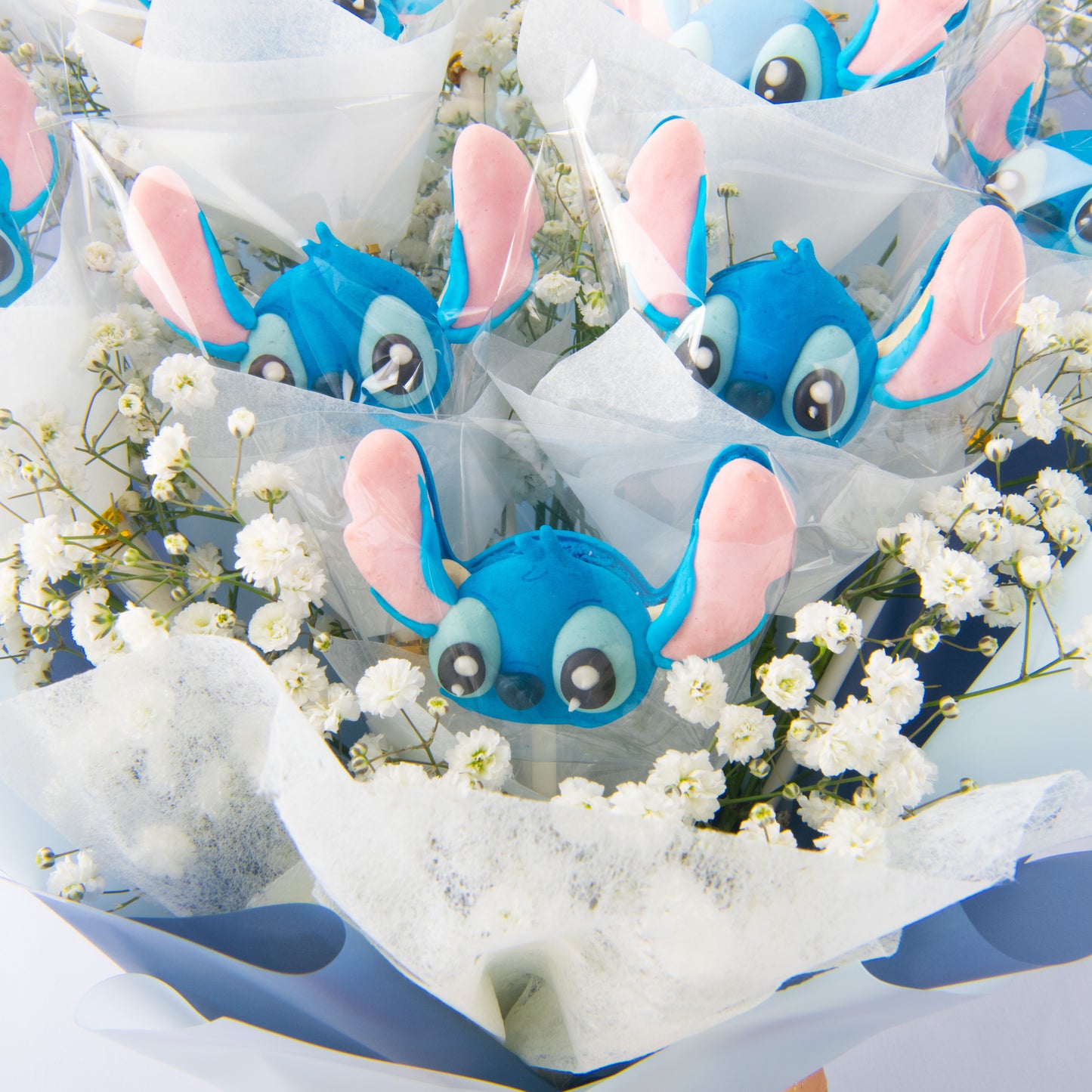 Disney Stitch Macaron Bouquet | $148 Nett