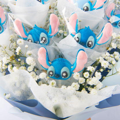 Disney Stitch Macaron Bouquet | $148 Nett