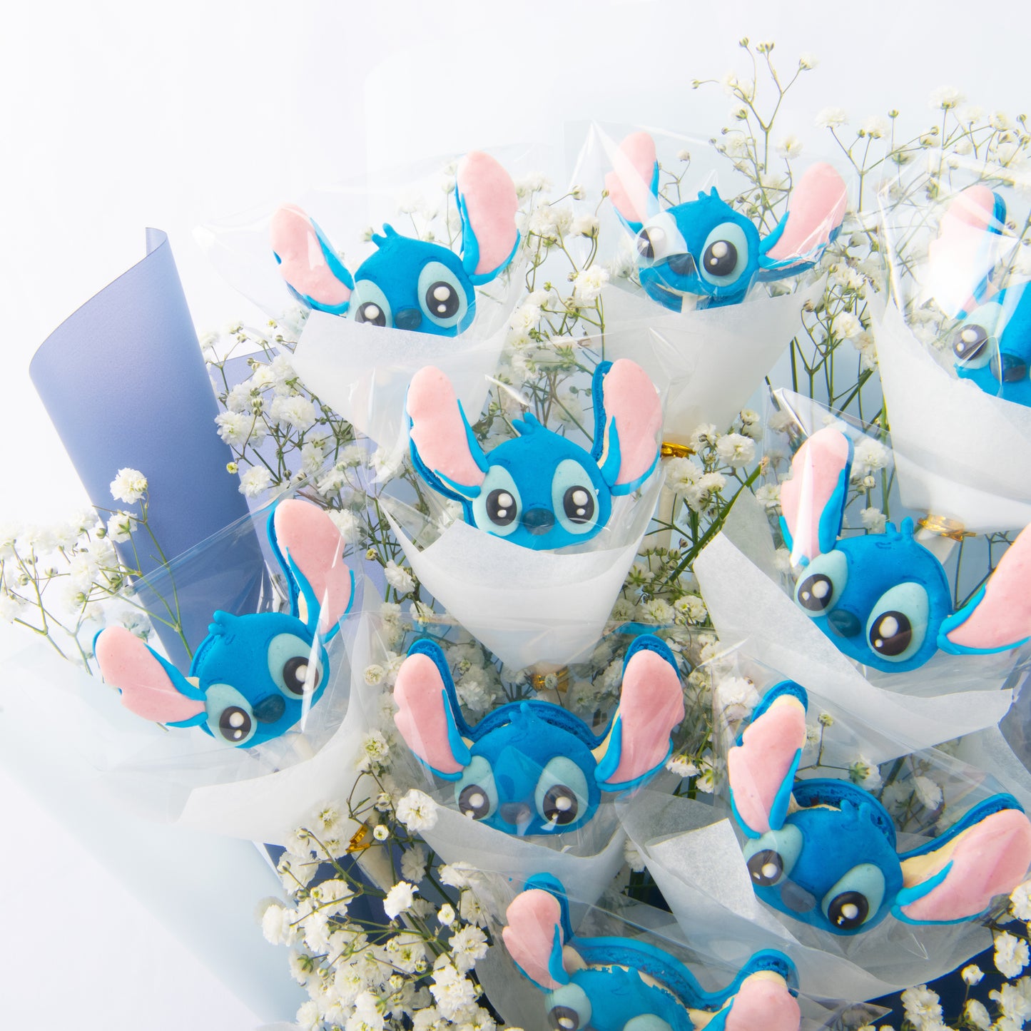 Disney Stitch Macaron Bouquet | $148 Nett