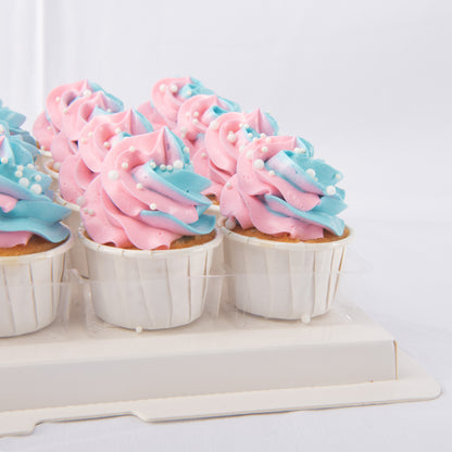 🔥8.8 SALE🔥| 16pcs Gender Reveal Cupcakes In Gift Box | NOW FOR ONLY $48.80 (U.P $88.80)