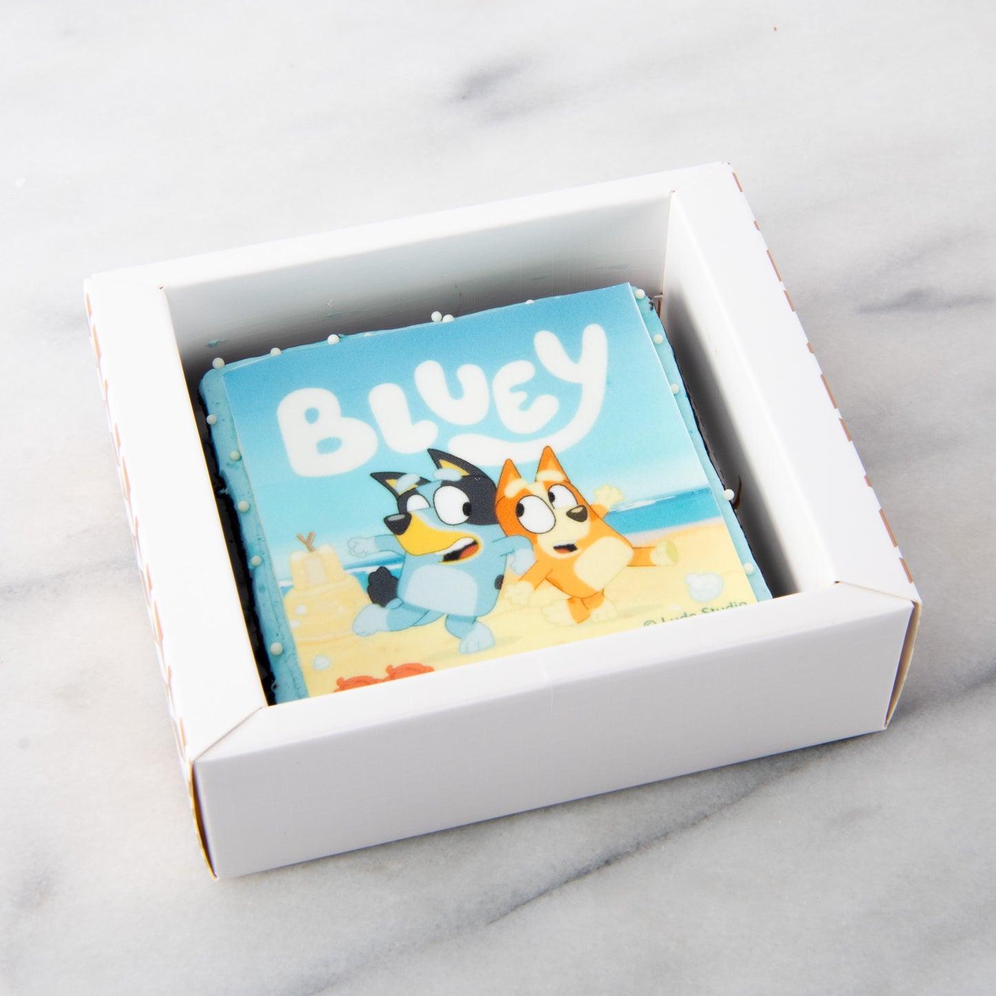 Bluey Delicious Brownie 8x8cm 02 | (U.P $21.80)