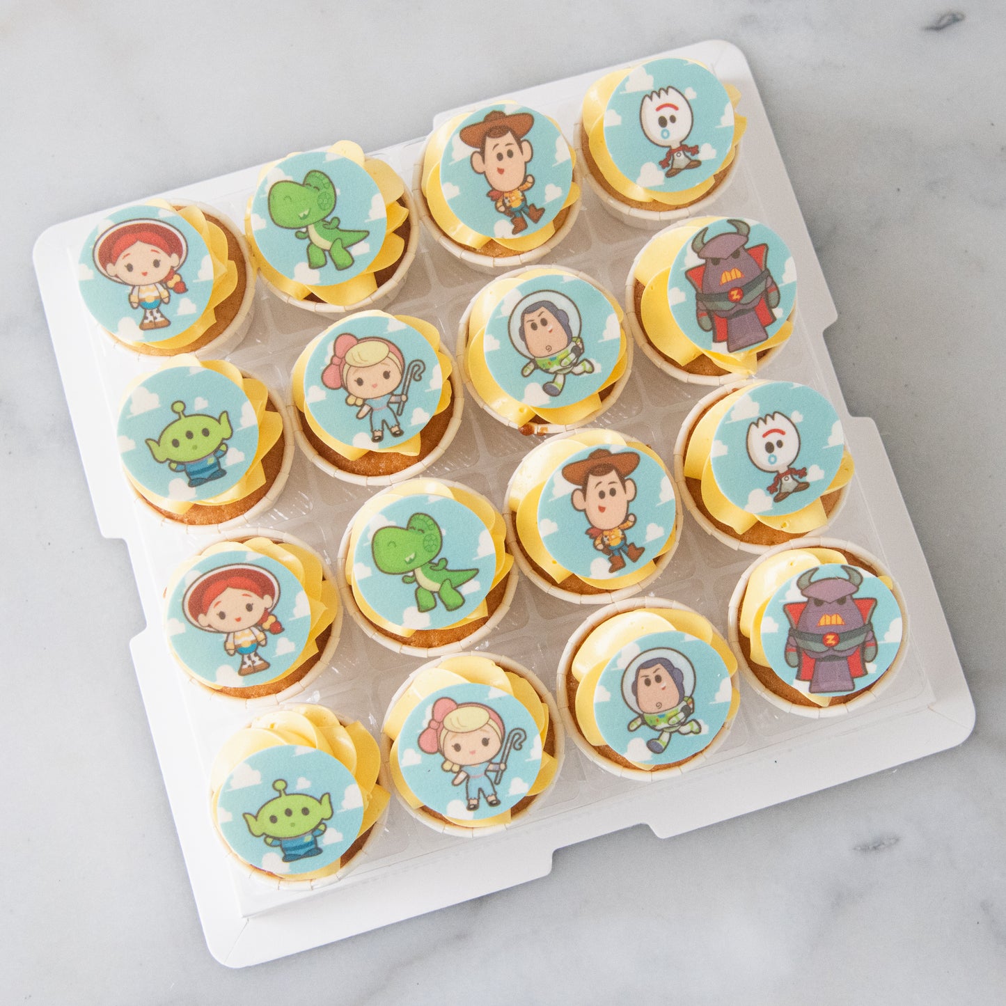 Disney Pixar Toy Story 16pcs Icing Printed Cupcake | $68.80 Nett