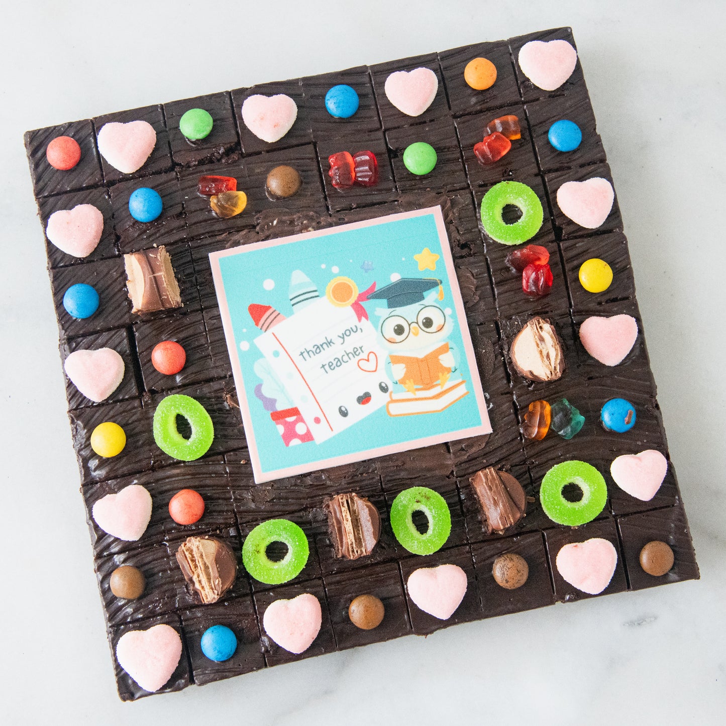 Happy Teacher's Day| Teacher's Surprise Brownie Bites (64 pcs) | $65.80 Nett
