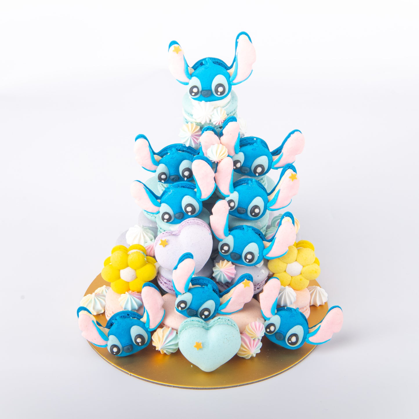 Disney Stitch Macaron Tower | $168 Nett