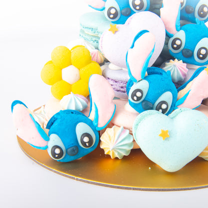 Disney Stitch Macaron Tower | $168 Nett