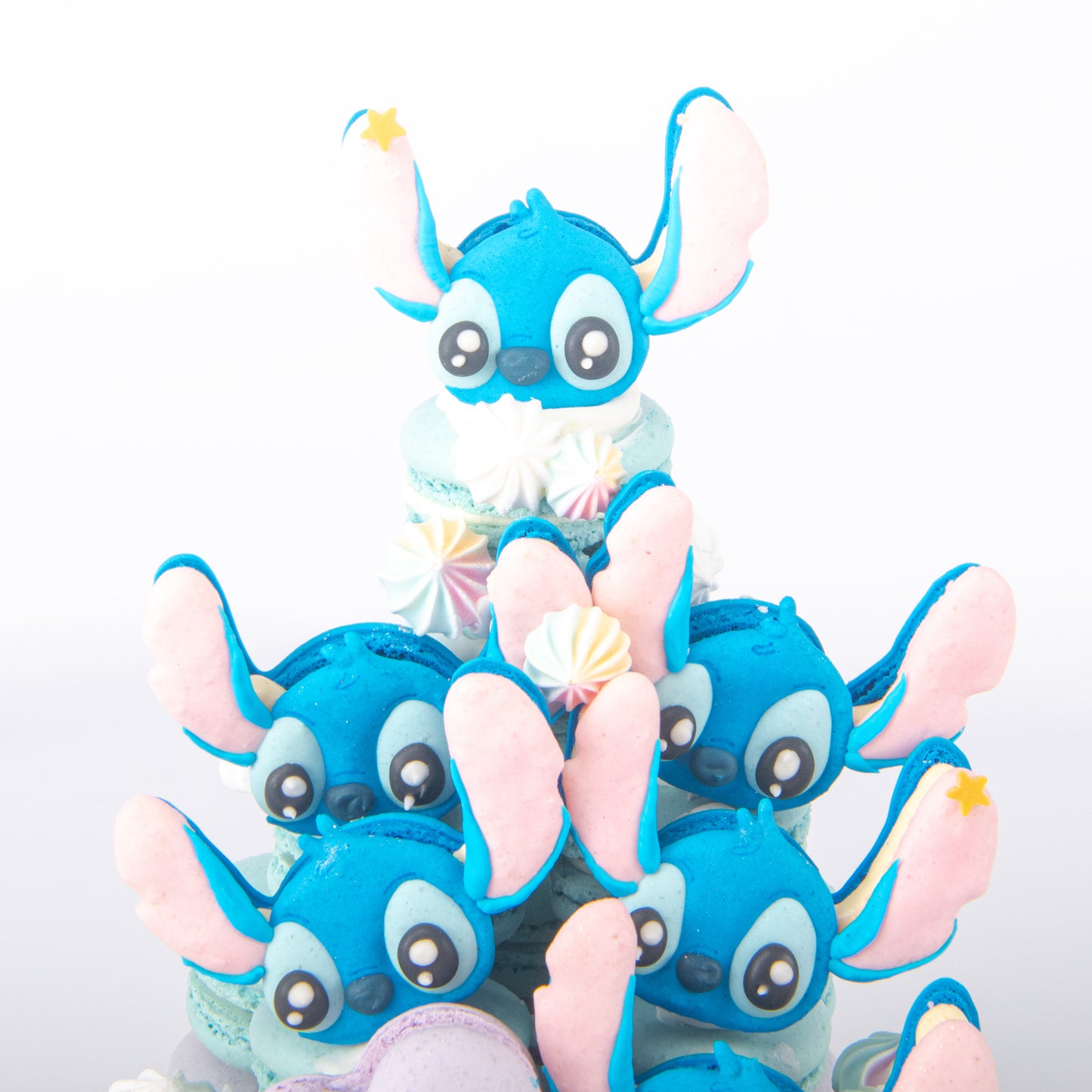 Disney Stitch Macaron Tower | $168 Nett