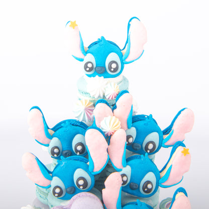 Disney Stitch Macaron Tower | $168 Nett