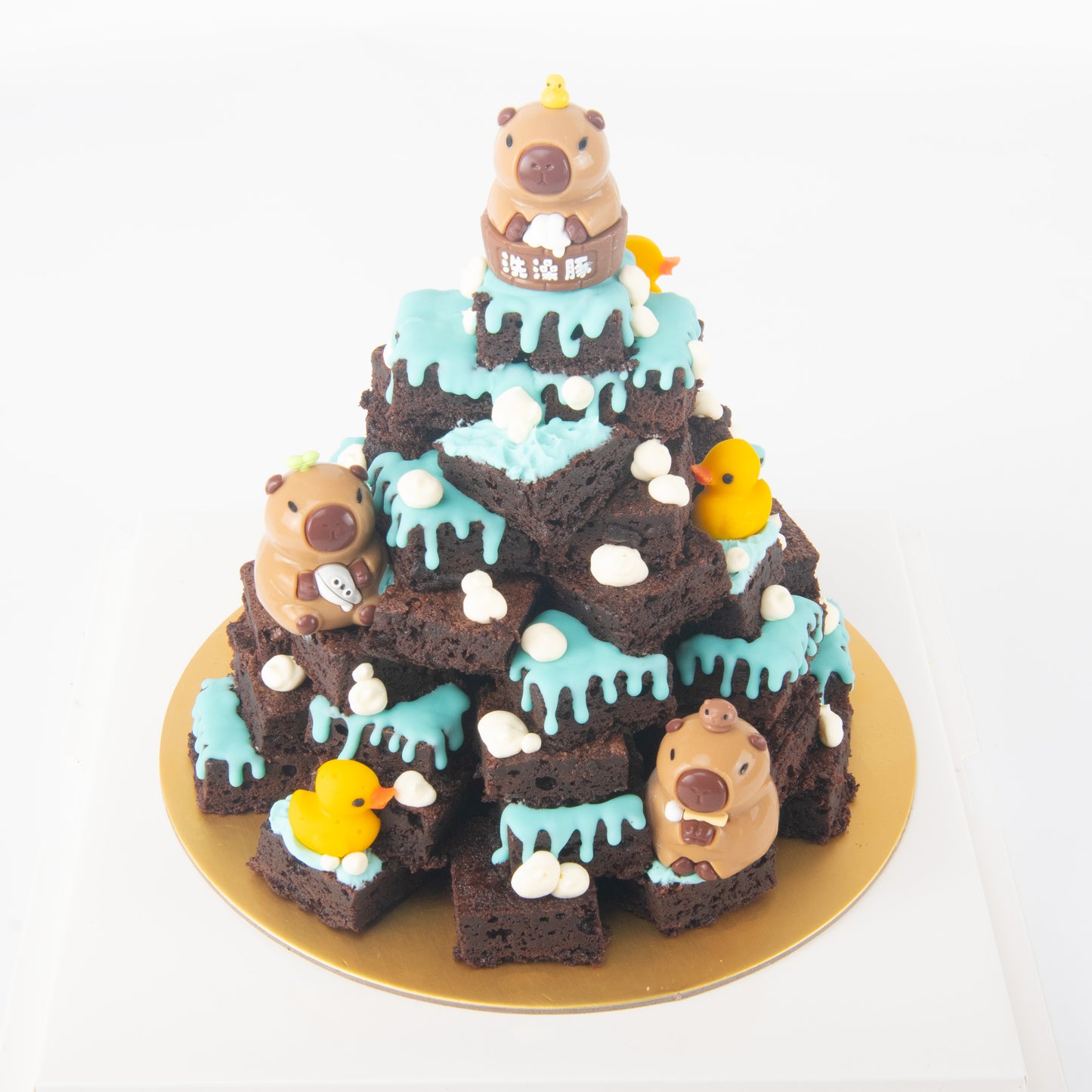 Capybara Brownie Tower In Gift Box | (U.P $228.00)