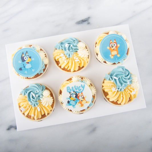 🔥8.8 SALE🔥| Bluey 6pcs Munchie Cupcake Set | NOW FOR ONLY $25.80 (U.P $68.80)