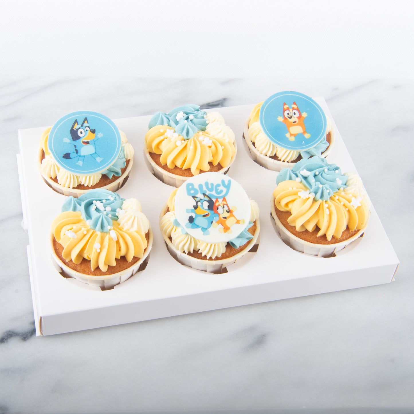 🔥8.8 SALE🔥| Bluey 6pcs Munchie Cupcake Set | NOW FOR ONLY $25.80 (U.P $68.80)