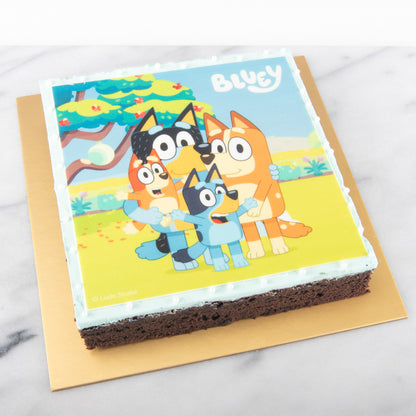 Bluey Fudgy Big Brownie 18x18cm | (U.P $65.80)