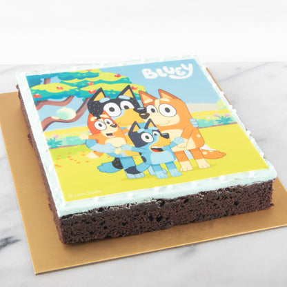 Bluey Fudgy Big Brownie 18x18cm | (U.P $65.80)