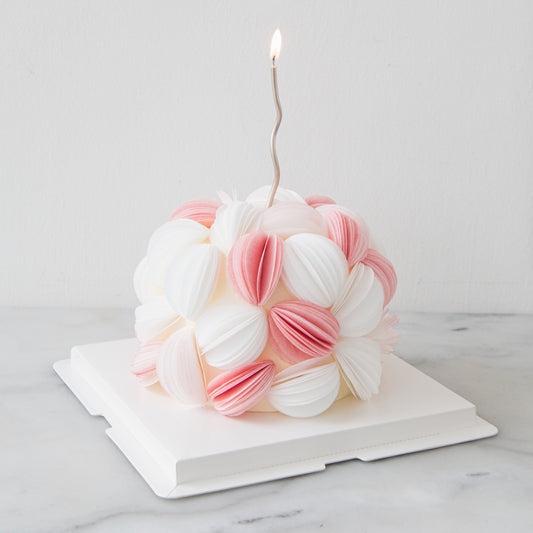 Customized Cake- Blush Petal Bloom Cake 🌸