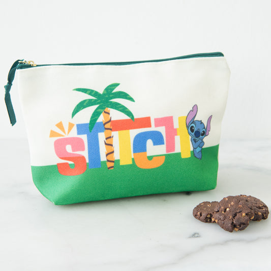 Disney Chocolate Almond Cookies in Stitch Cookie Pouch |  S$9.90 Only (u.p $28)