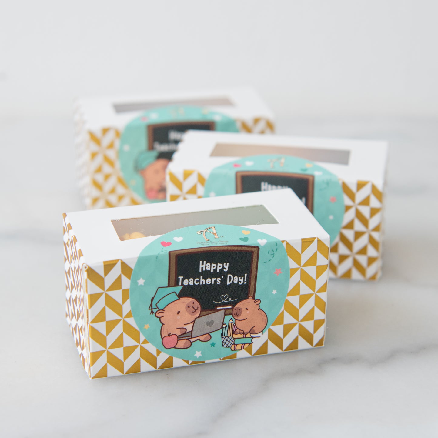 Happy Teacher's Day | Bundle of 10 Boxes x 3pcs Classic Happy Teacher's Day Box | $68 Nett