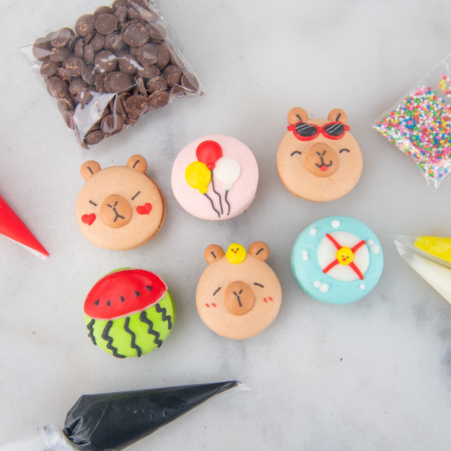 Capybara DIY Macaron Set | (U.P $39.80)