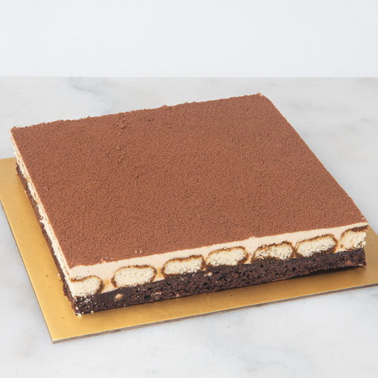 *NEW*Tiramisu Brownie Upsize | 18x18cm | U.P $128.00