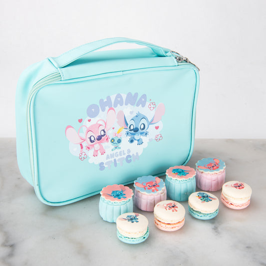 Happy Mid Autumn | Disney Stitch Snowskin Mooncake 4+4pcs Set | FREE Stitch Bag | $48.80 (U.P $158.00)