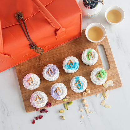 Happy Mid Autumn | Limited Edition Snowskin Truffle Mooncakes 8 pcs set ($65.80 each) | $158 (u.p.)