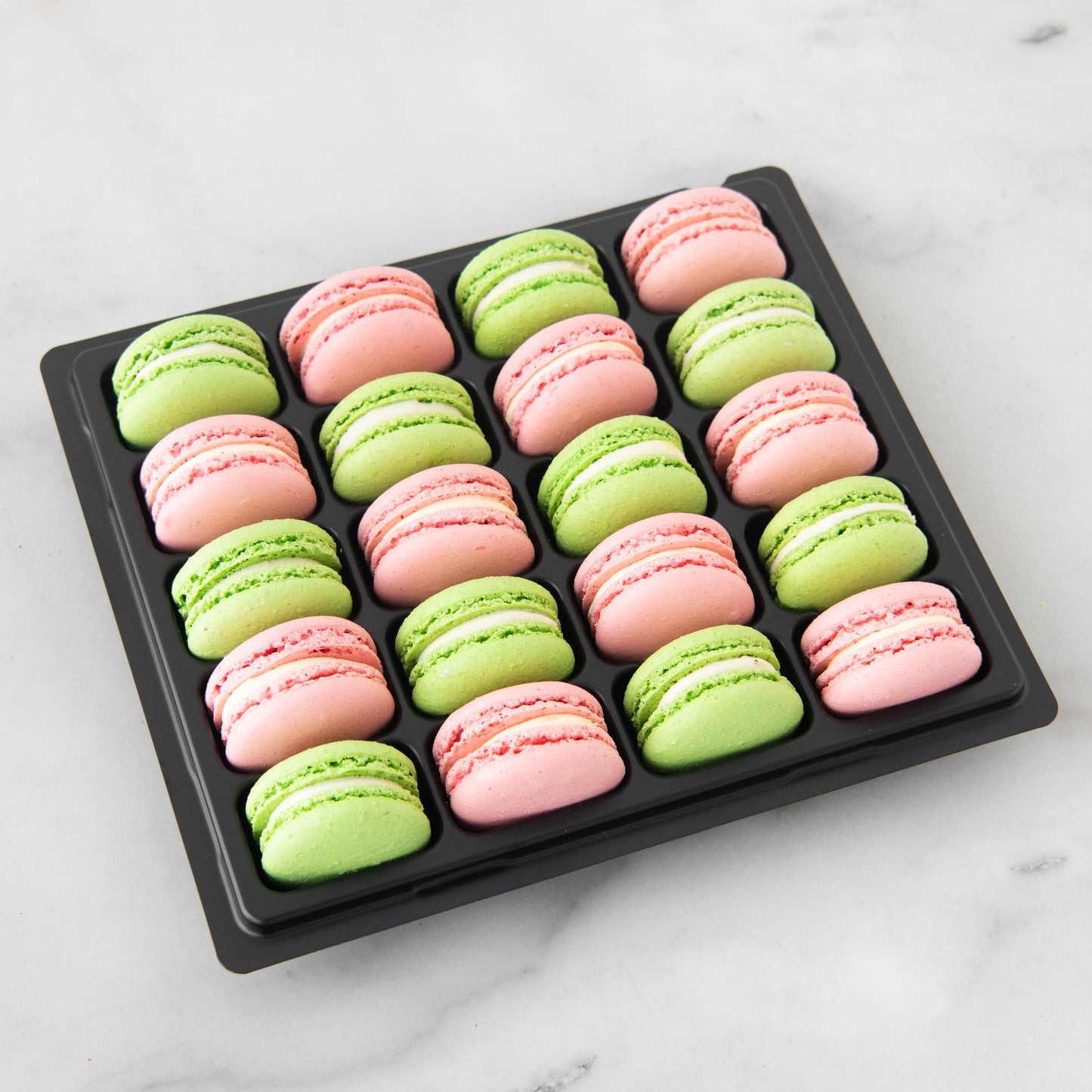 🔥8.8 SALE🔥| Pink and Green 20 pcs Party Tray Macarons | NOW FOR ONLY $43.80 (U.P $98.80)