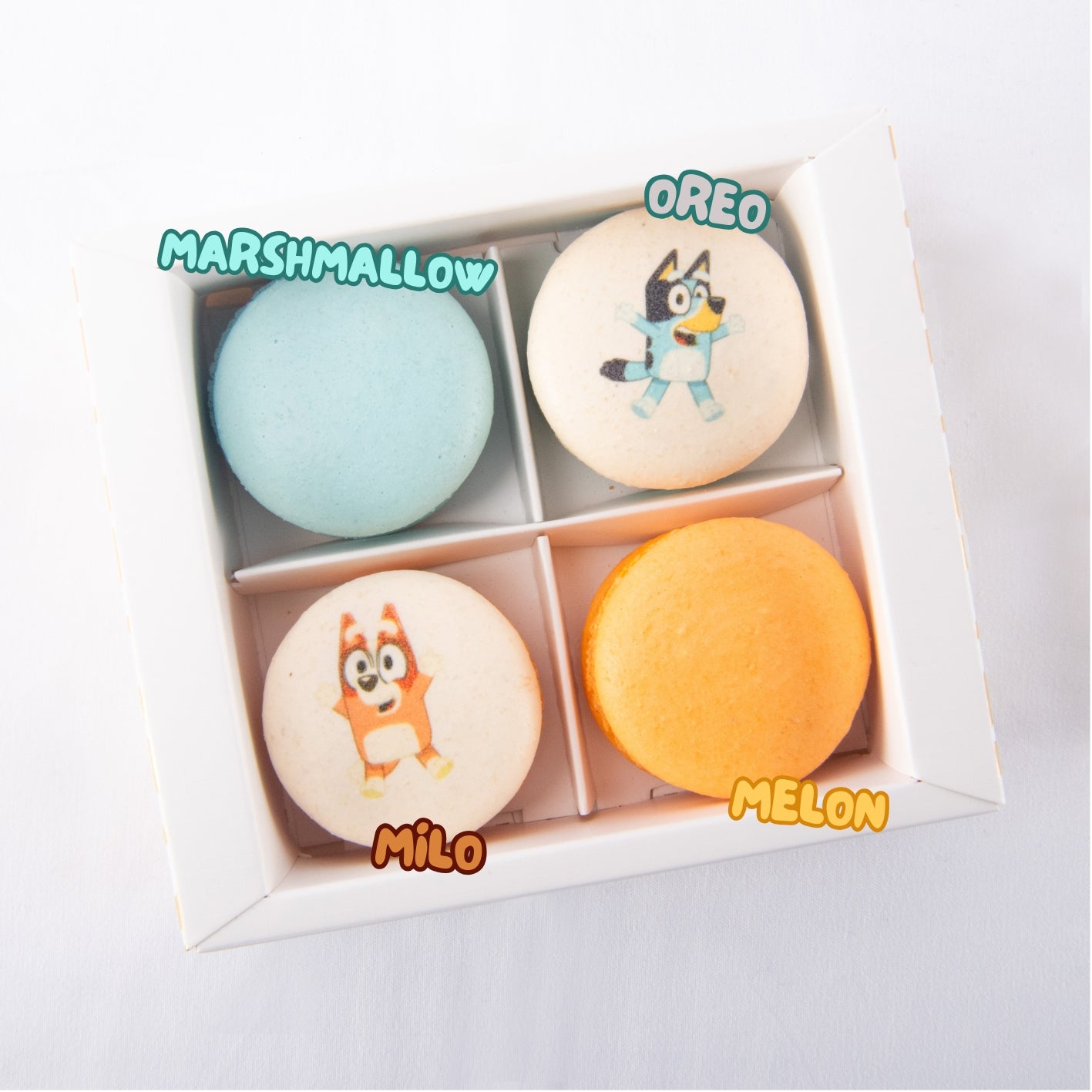 Bluey 4in1 Party Macaron | $10.80 Nett