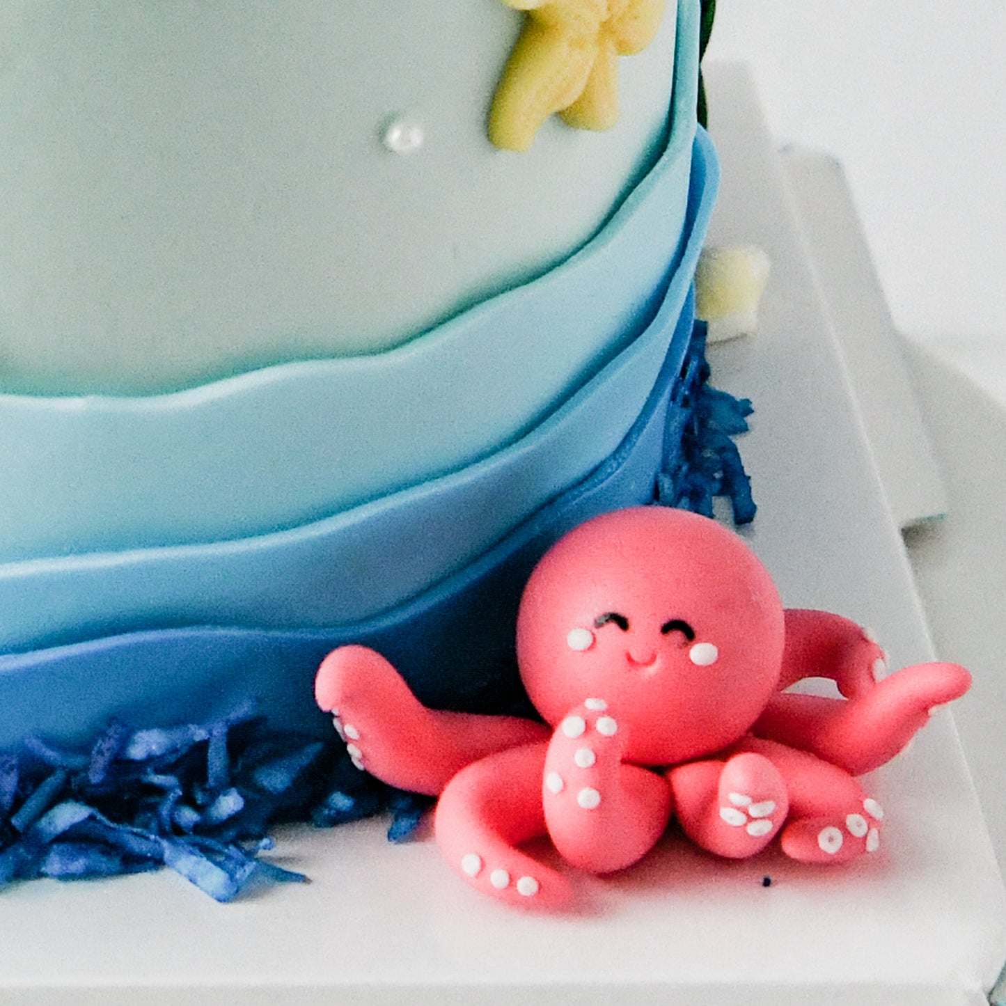 Customized Cake - Little Boy Sea Theme Cake