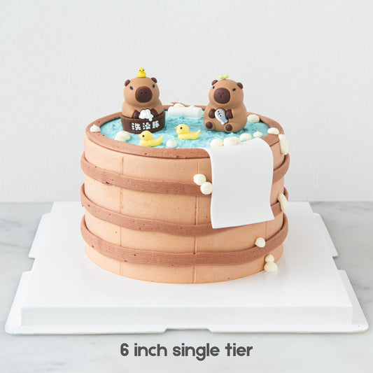 Capybara Hot Springs Cake | U.P $168.00