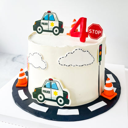 Customized Cake - Police Car Cake