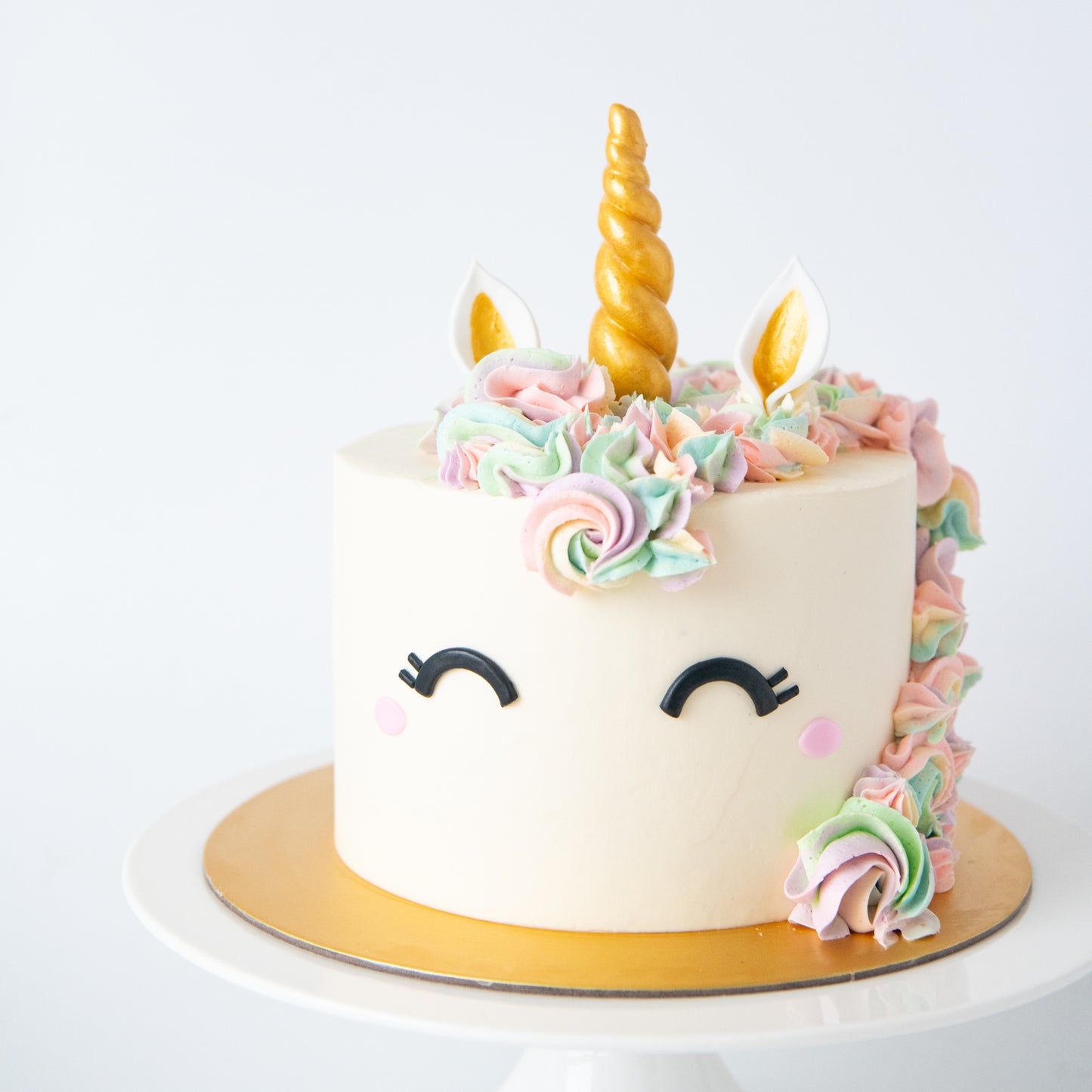 Customized Cake - Sweet Floral Unicorn Cake