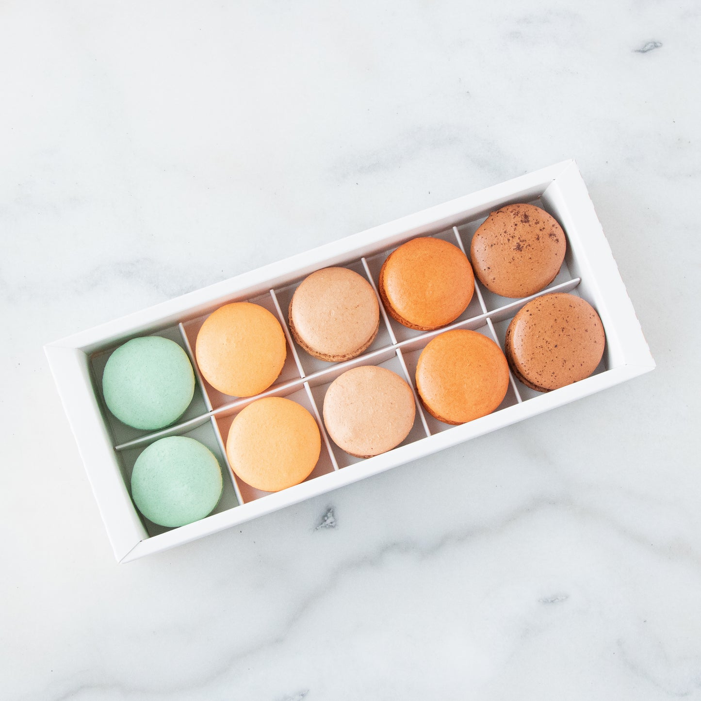 10pcs Classic Macarons (Classic4) in Gift Box and Paper Bag | Perfect Gift Choice | (U.P $28.00)